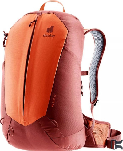Çantë shpine outdoor Deuter AC Lite 23, 23L, sistem Aircomfort, portokalli e kuqe