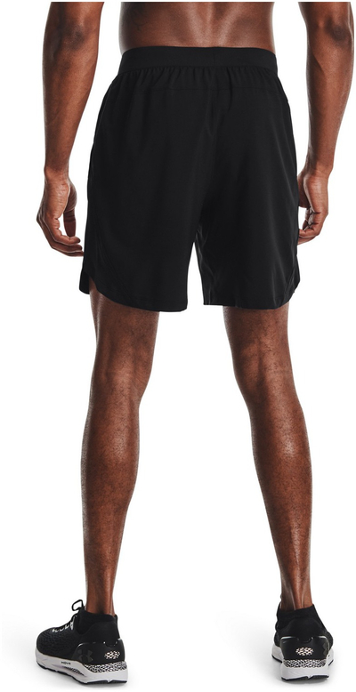 Кратки панталони за трчање Under Armour Launch Run 1361493, за мажи, црни