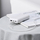 Kabllo USB Baseus Simple Wisdom BSU2080, USB A në microUSB, 1.5 m, e bardhë