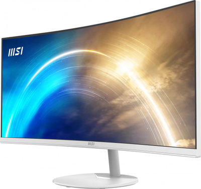 Monitor MSI PRO MP341CQW, 34", 3440 x 1440 (UWQHD), 100Hz, i bardhë