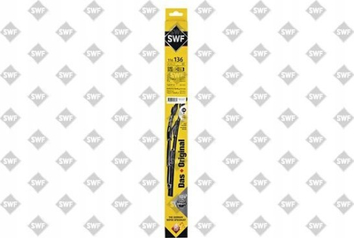 Fshesë xhami SWF 116136, 530mm, standard e lakuar, e zezë