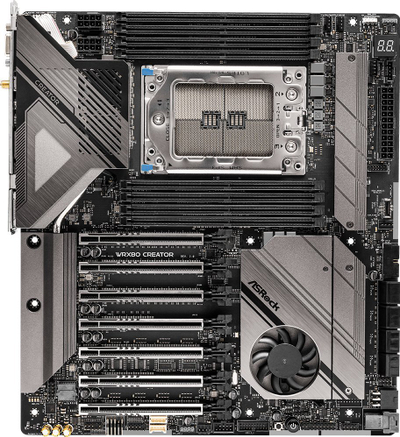 Pllakë amë Asrock WRX80 CREATOR WRX8 R2.0 -DDR4