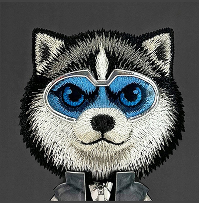 Kapak telefoni Nimmy Cool and Cute 2.0 Wolf, për iPhone 17, ngjyrë e zezë
