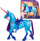 Figurë lodër Spin Master Unicorn Academy River, 28 cm, shumëngjyrëshe