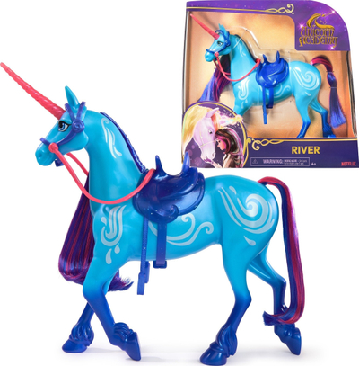 Figurë lodër Spin Master Unicorn Academy River, 28 cm, shumëngjyrëshe