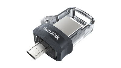 USB SanDisk Ultra Dual m3.0, 128 GB, USB Type-A / Micro-USB