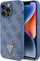 Kapak telefoni Guess GUHCP15XP4TDPB, për iPhone 15 Pro Max 6.7", hardcase lëkurë, blu