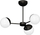 Lampë tavani Milagro Sfera MLP8865, 3xE14, metal, e zezë