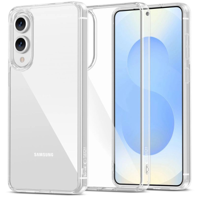 Футрола Tech-protect Flexair Hybrid за Samsung Galaxy S25 Edge, транспарентна