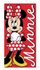 Peshqir plazhi për vajza Disney Minnie, pambuk, shumëngjyrësh