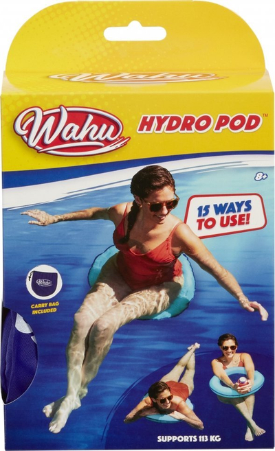 Dyshek lundrues Wahu Hydro Pod, 53 cm, rrjetë në mes, blu