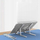 Stendë laptopi Swissten Aluminum, e rregullueshme, alumini, argjendi