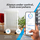 Паметен прекинувач Aeotec Pico Duo Switch, Zigbee, за монтирање на ѕид, бел