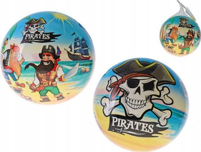 Top gome Star Pirates, 23 cm, me piratë, shumëngjyrësh