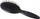 Furçë flokësh Janeke Carbon Fibre Pneumatic, 22 cm, antistatike, e zezë