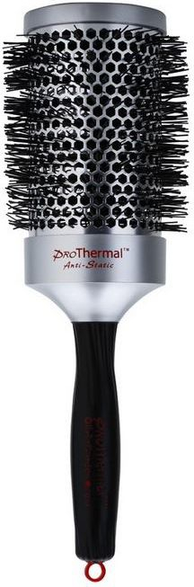 Furkë termike për flokë Olivia GardenPro T63, diametër 63mm, dorezë e rehatshme, gri