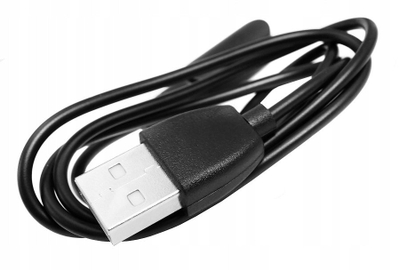 Kabllo kariku Giewont GWK5, për smartwatch GW120 GW450, 61 cm, USB, e zezë