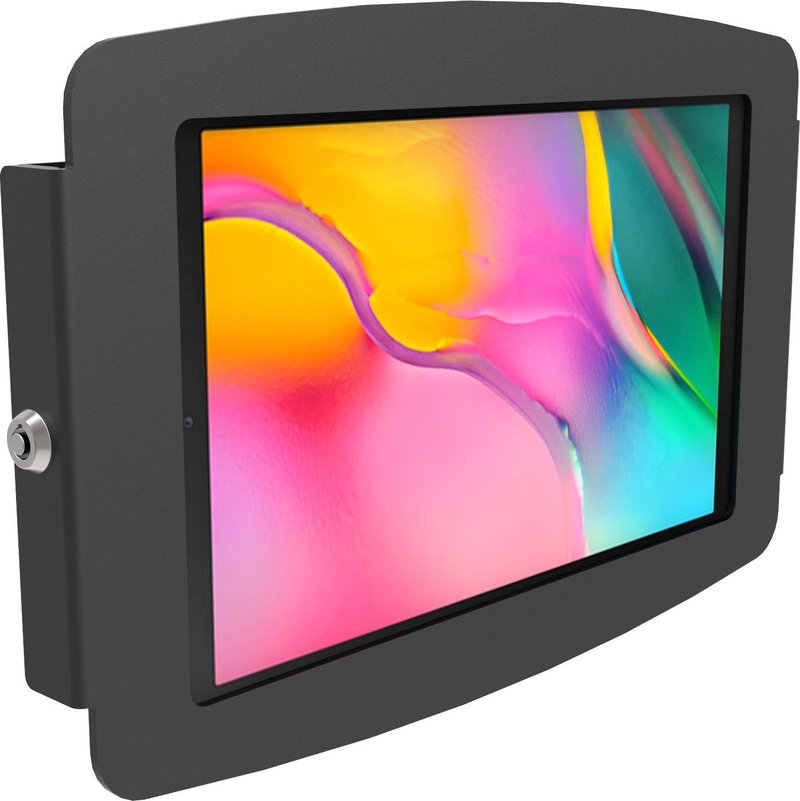 Montažer muri Compulocks Space Galaxy Tab A 10.1, alumini, me kyç, i zi, i rindërtuar