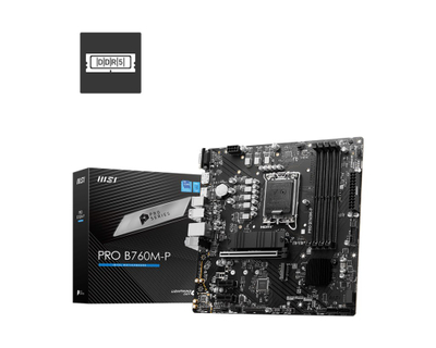 Pllakë amë MSI PRO B760M-P Intel B760 LGA 1700 micro ATX