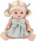 Kukull bebe Mega Creative Baby Doll, 35 cm, trup gome, fustan jeshil i çelët
