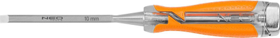 Daltë NEO 37-910, 10 mm, çelik krom vanadium, dorezë dykomponentëshe