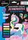 Set pastelash të thatë Kidea Unicorn, 6 ngjyra, 6 fletë vizatimi