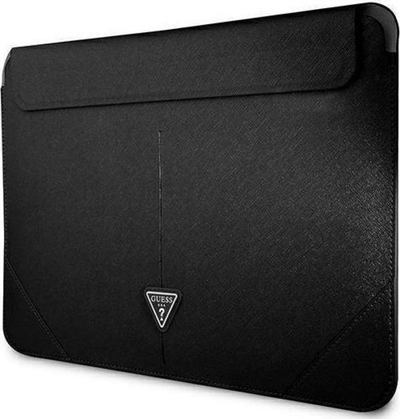 Mbulesë tablet Guess Sleeve GUCS14PSATLK, 13-14", lëkurë Saffiano, e zezë