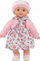 Kukull bebe Adar 516724, 40cm, me zë polonisht, rozë gri