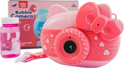 Lodër flluska Maksik Bubble Camera QY888, me drita edhe zë, ngjyra përzjer