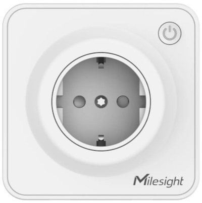 Prizë murale inteligjente Milesight WS513, LoRaWAN, 16A, e bardhë
