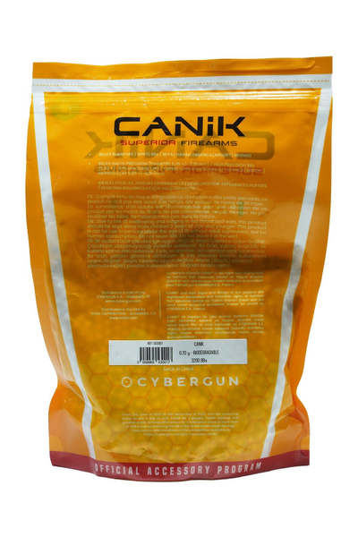 AIRSOFT BBs, CANIK BBs. 3200pcs, 20gr. BIO