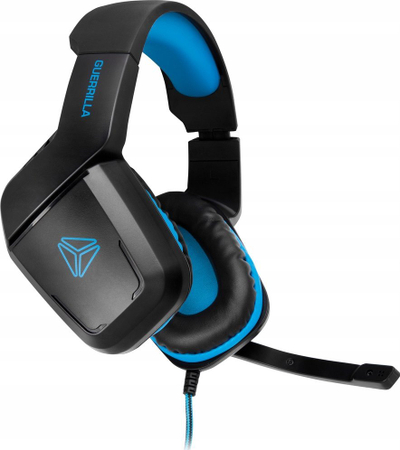 Kufje gaming Yenkee YHP 3005 Guerrilla, me mikrofon, jack 3.5mm, zi blu
