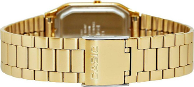 Рачен часовник Casio AQ-230GA-9B, кварцен, минерално стакло, златна боја