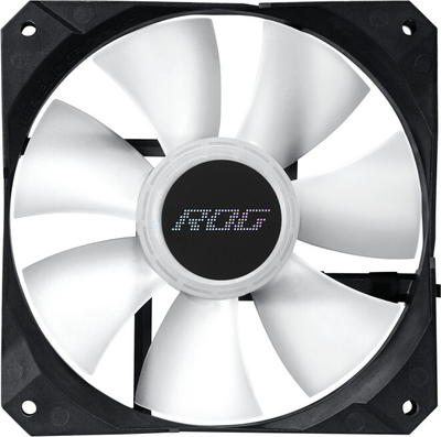 Ftohës me ujë ASUS ROG STRIX LC II 120 ARGB, i zi / bardhë