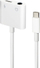 Adapter audio Gembird, mini jack 3.5mm dhe USB C në USB C, i bardhë