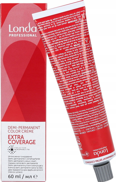 Bojë flokësh Londa Professional Londacolor, demi-permanente, pa amoniak, 6/71, 60 ml