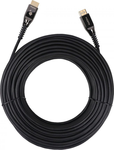 Kabllo HDMI TB Hybrid Optical Fiber, 2.0, 30m, 4K, e zezë