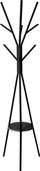 Veshmatar në këmbë 5five Wooden Clothes Rack, 180cm, me 9 grepa, i zi