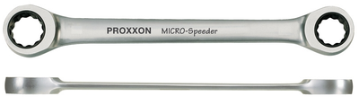 Çelës unazor me ratchet Proxxon PR23246, 12 x 13mm, çelik, ngjyrë argjendi
