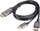 Kabllo HDMI në DisplayPort Lanberg, 4K 60Hz, 1.8m, e zezë