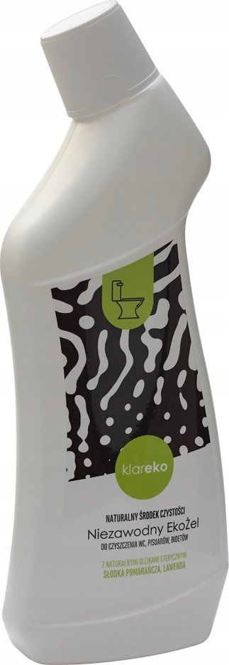 Xhel pastrimi për tualet Klareko EcoGel, 750 ml, miqësor me mjedisin