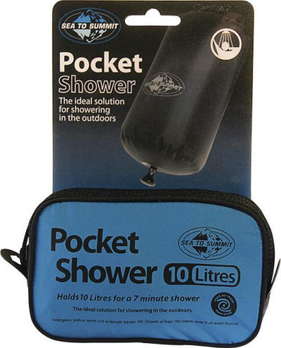 Dush portativ Sea To Summit Pocket Shower, 10L, i zi