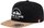 Kapelë snapback Kellys Corky, rrjetë, e zezë me strehë ngjyrë tape
