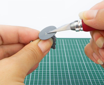 Thikë hobi Army Painter Hobby Knife për miniatura, me tehe rezervë, gri