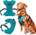 Ham CHABA Guard Harness Comfort Classic L, për qen të mesëm dhe të mëdhenj, jeshile sea green