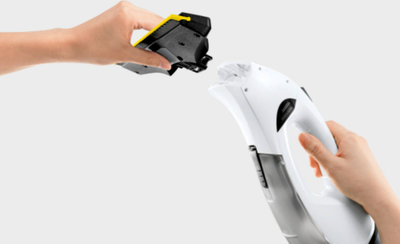 Pastrues dritaresh Karcher WV 2 Plus Multi Edition, me bateri, i verdhë