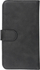 Këllëf universal Common Size S për smartphone, me kapak, ngjyrë e zezë