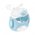 Shishe Tritan U-Grow, 330ml, me pipëz dhe rrip, blu