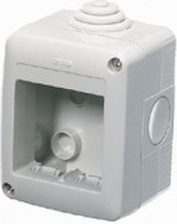 Kasetë elektrike Gewiss COMBI SYSTEM 40 GW27002, 2 module, IP40, gri