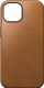 Mbrojtëse telefoni Nomad Modern Leather, për iPhone 15, lëkurë natyrale, ngjyrë kafe
